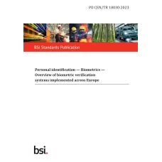 BS PD CEN/TR 18030:2023