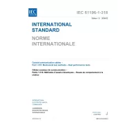 IEC 61196-1-318 Ed. 1.0 b:2008