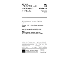 IEC 60464-3-2 Ed. 2.0 b:2001