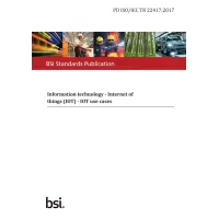 BS PD ISO/IEC TR 22417:2017