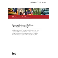 BS PD CEN/TR 16798-2:2019