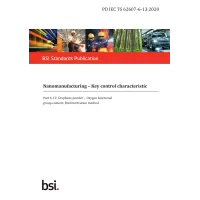 BS PD IEC TS 62607-6-13:2020
