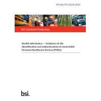 BS PD ISO/TR 22696:2020