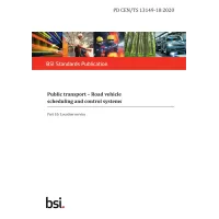 BS PD CEN/TS 13149-10:2020