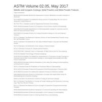 ASTM Volume 02.05:2017