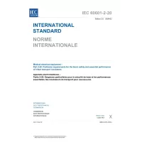 IEC 60601-2-20 Ed. 2.0 b:2009