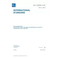 IEC 60068-2-20 Ed. 5.0 en:2008