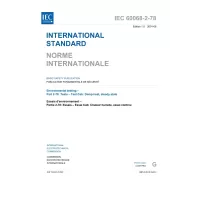 IEC 60068-2-78 Ed. 1.0 b:2001