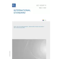 IEC 62087-5 Ed. 1.0 en:2015