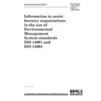BS PD ISO/TR 14061:1998