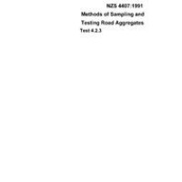 NZS 4407.4.2.3:1991