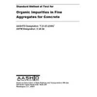 AASHTO T 21-05 (2009)