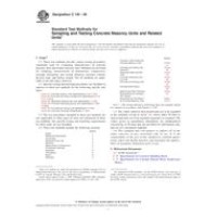 ASTM C140-09