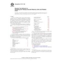 ASTM C140-09a