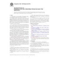 ASTM G39-99(2011)