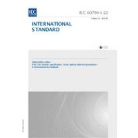 IEC 60794-1-22 Ed. 1.0 en:2012