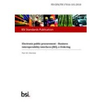 BS PD CEN/TR 17016-101:2018