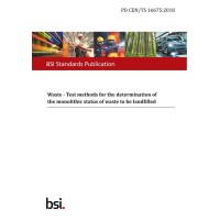 BS PD CEN/TS 16675:2018