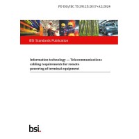 BS PD ISO/IEC TS 29125:2017+A2:2024